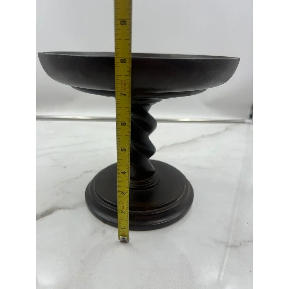 Southern Living at Home Barley Twist Pedestal Stand Cake Candle Decor